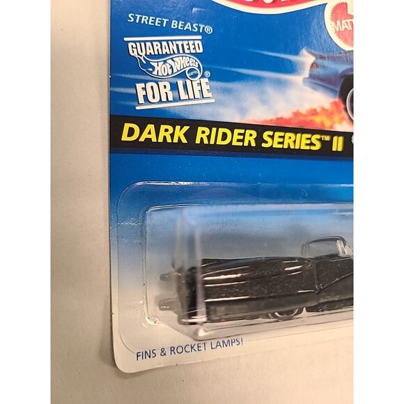 Vintage NEW 1996 Hot Wheels Dark Rider Series II Street Beast Black #401-2of4 - Picture 3 of 7